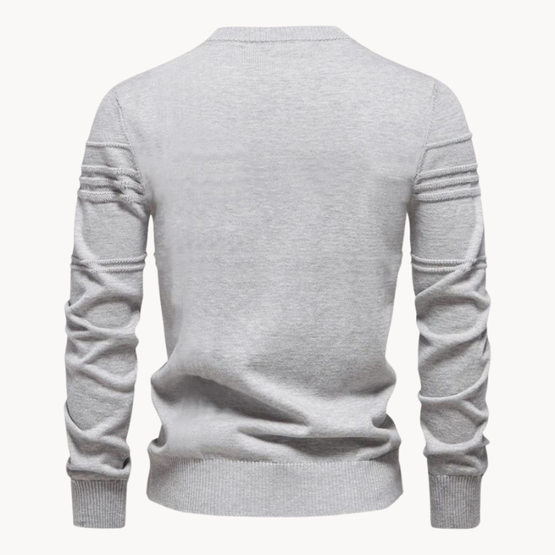 Aidan | Check Sweater