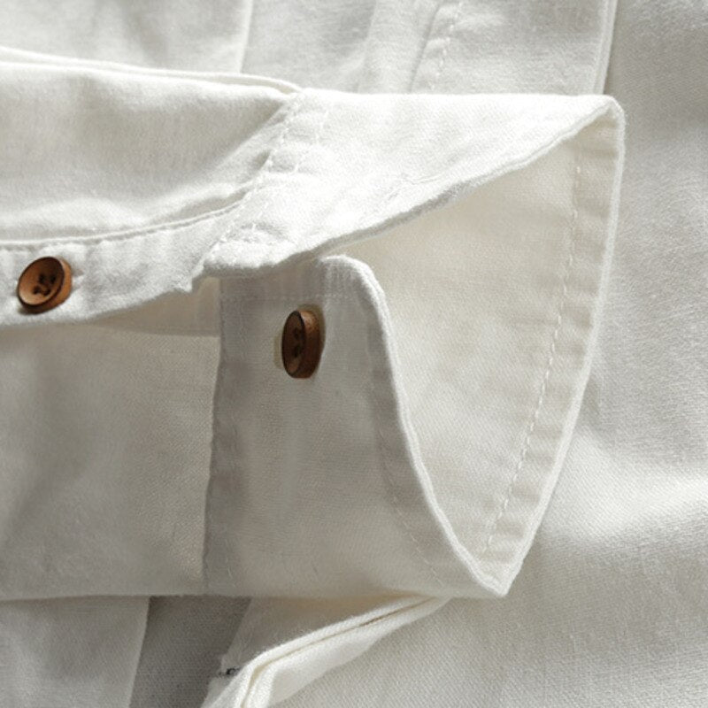 Men's Katana Cuban Collar Shirt — Short-Sleeve Camp Collar