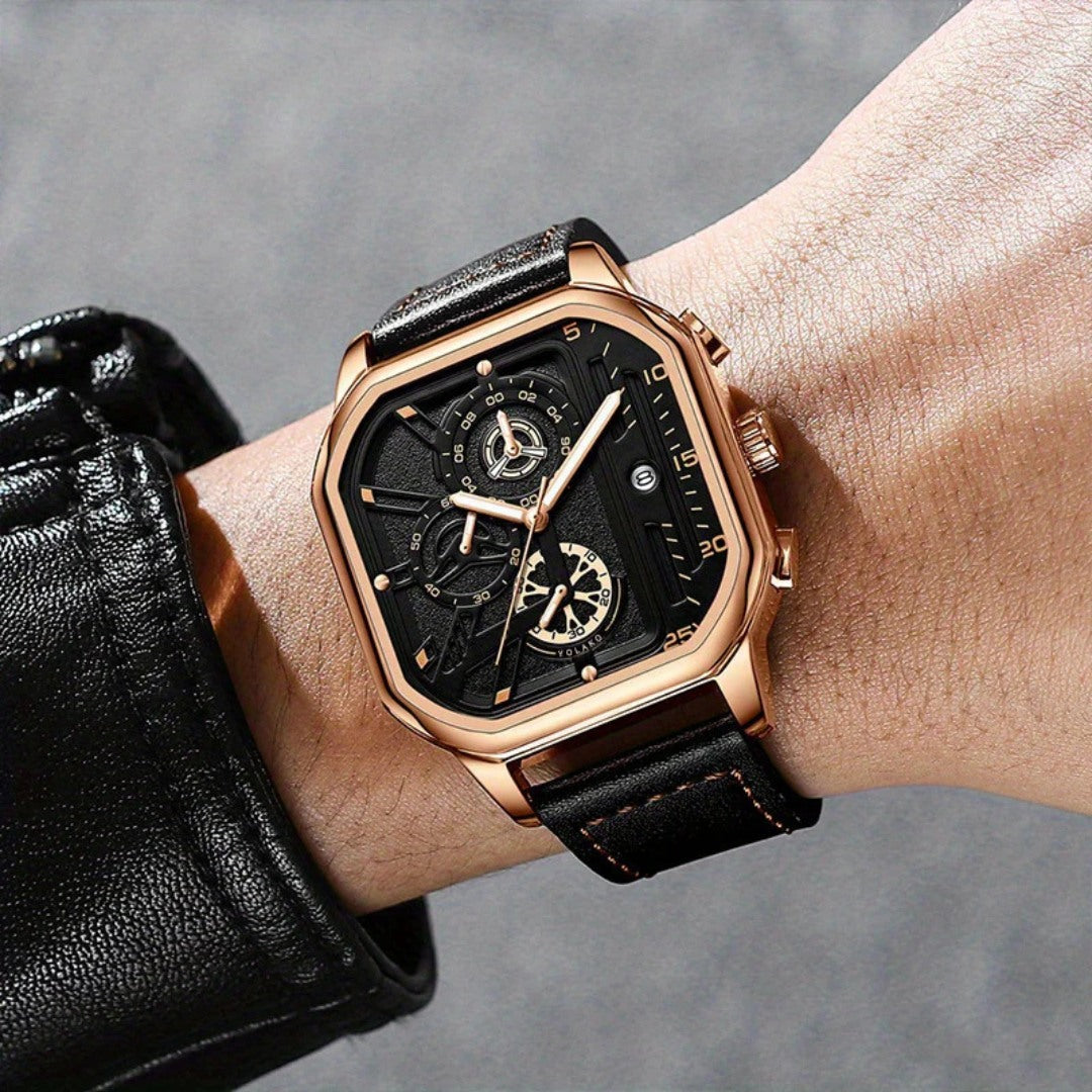 Rafael Square Chronograph Watch