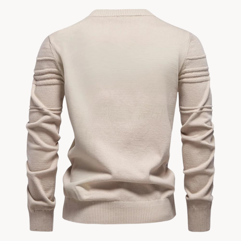 Aidan | Check Sweater