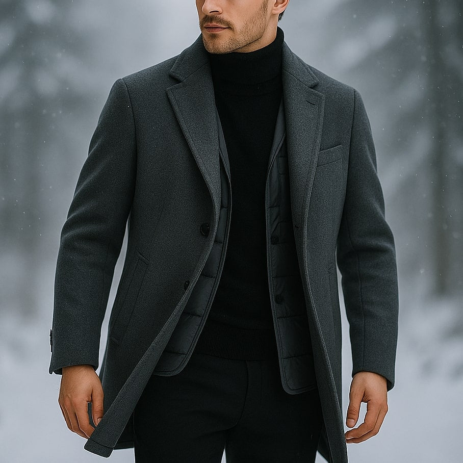 Raffael Dual-Layer Coat