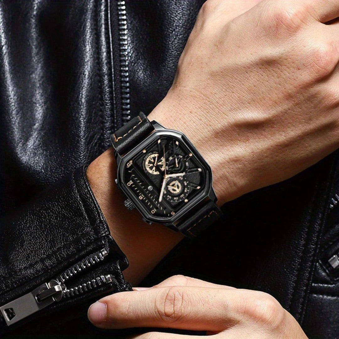 Rafael Square Chronograph Watch